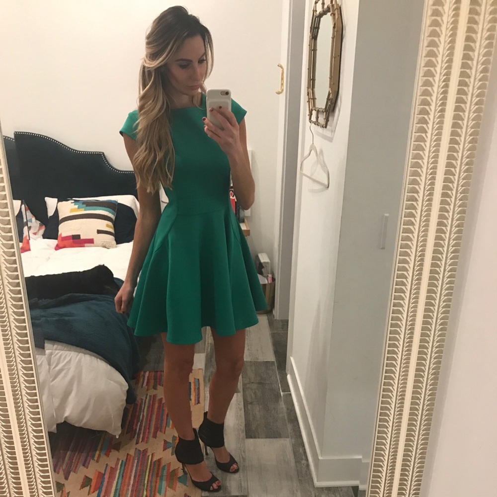 Ted Baker Gorgeous Green Party Dress